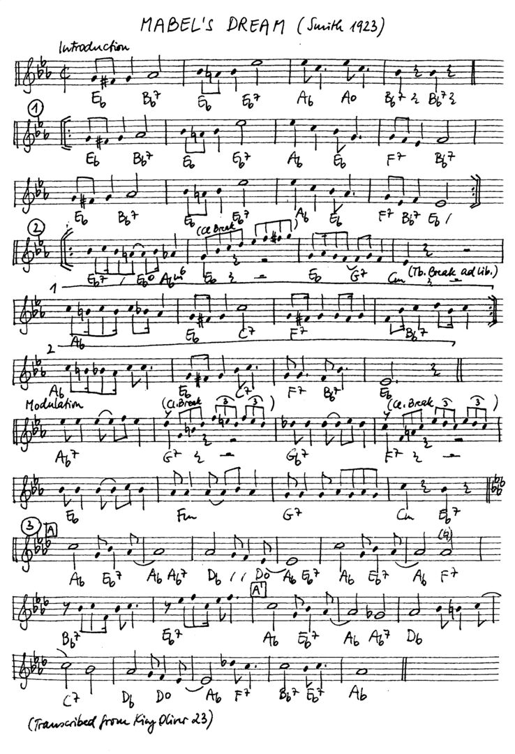 mabel's dream leadsheet – book us for your next 20s or gatsby event